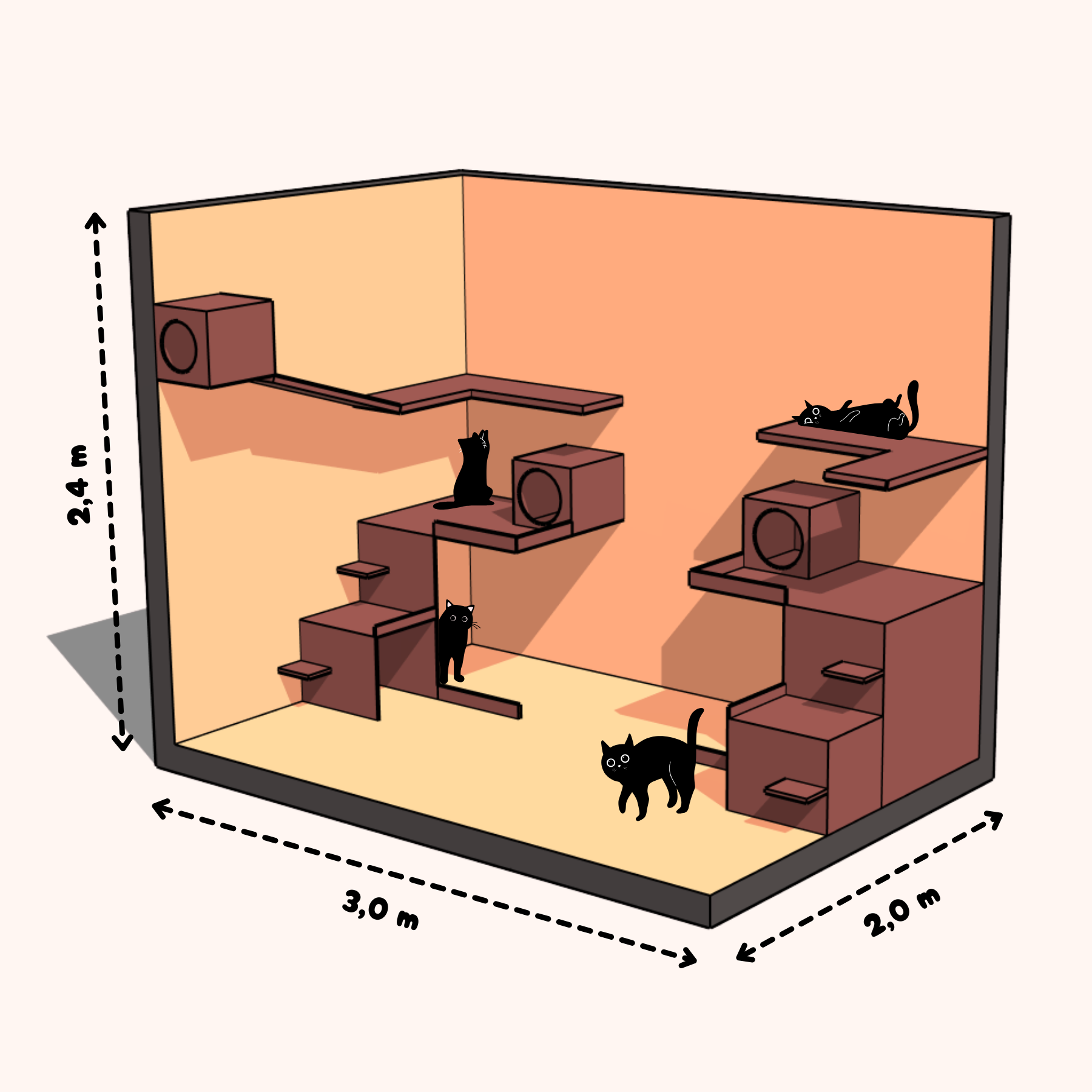 big cat hotel suite